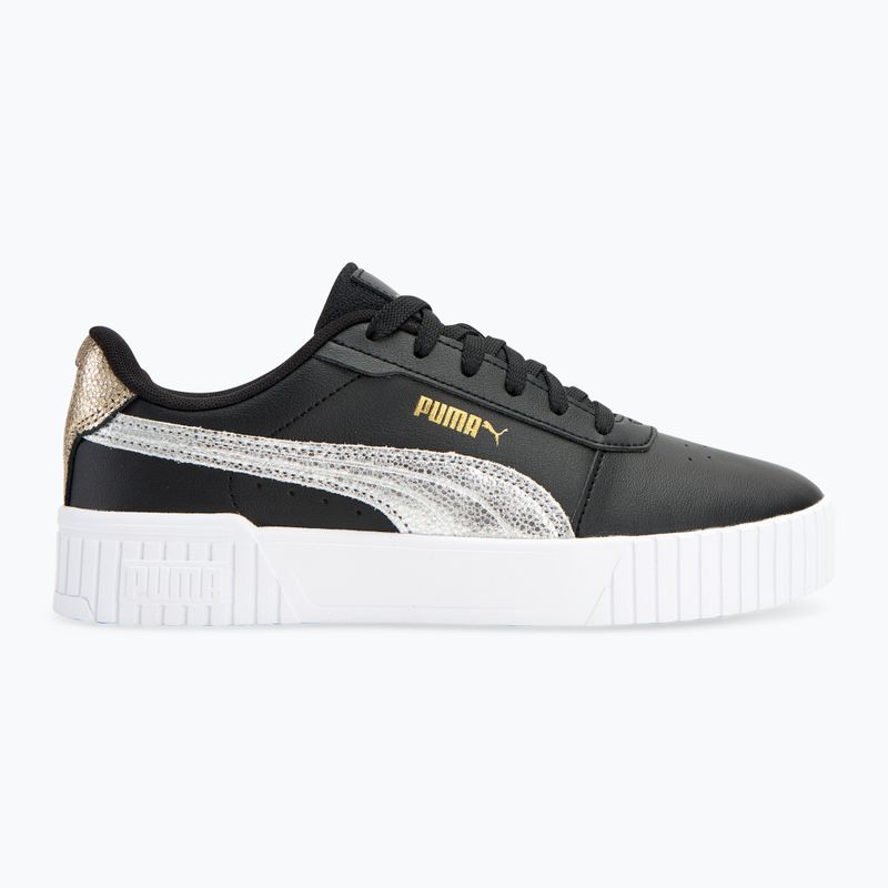 PUMA Carina 2.0 Metallic Shine Damen Schuhe puma schwarz/puma silber/puma gold 2