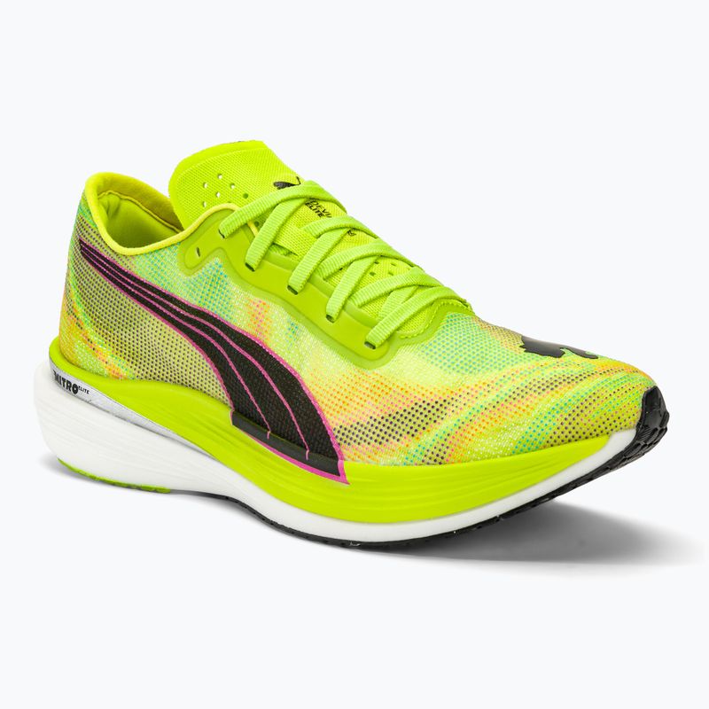 Herren Laufschuhe PUMA Deviate Nitro Elite 2 Psychedelic Rush grün