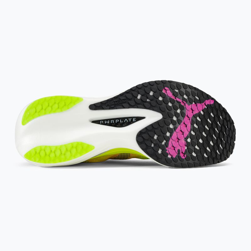 Herren Laufschuhe PUMA Deviate Nitro Elite 2 Psychedelic Rush grün 4
