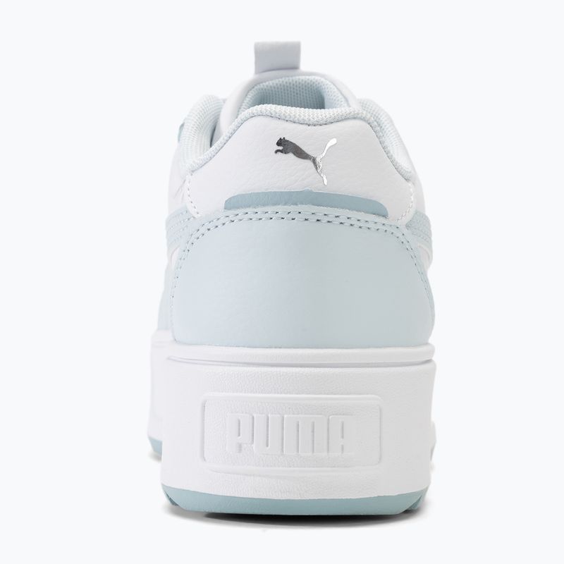 PUMA Karmen Rebelle Kinderschuhe puma weiß/tautropfen/puma silber 6