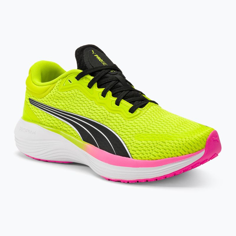 PUMA Scend Pro lime pow/poison pink/puma weiß Laufschuhe