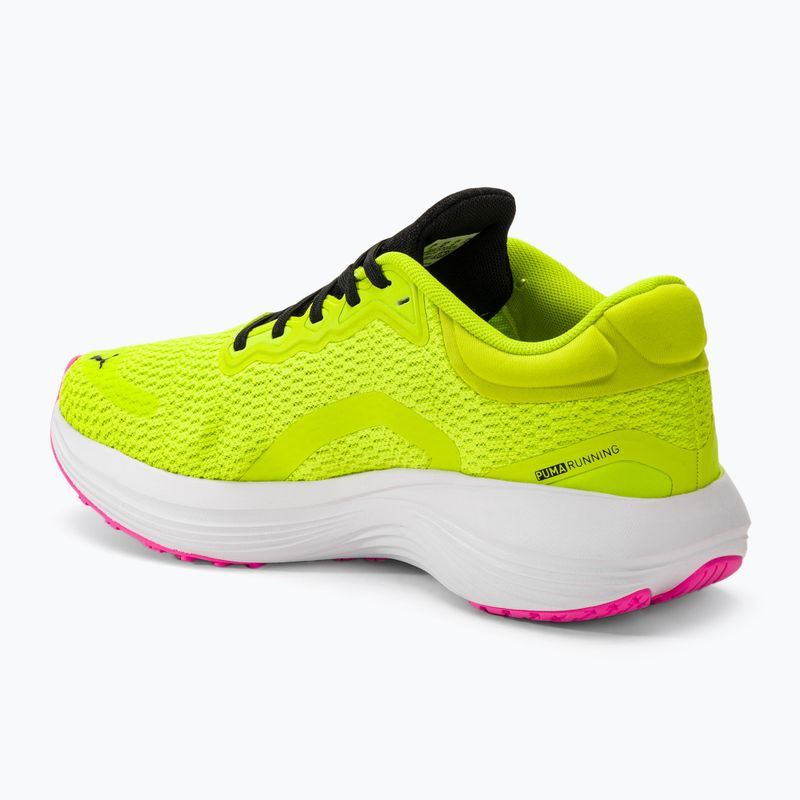 PUMA Scend Pro lime pow/poison pink/puma weiß Laufschuhe 3