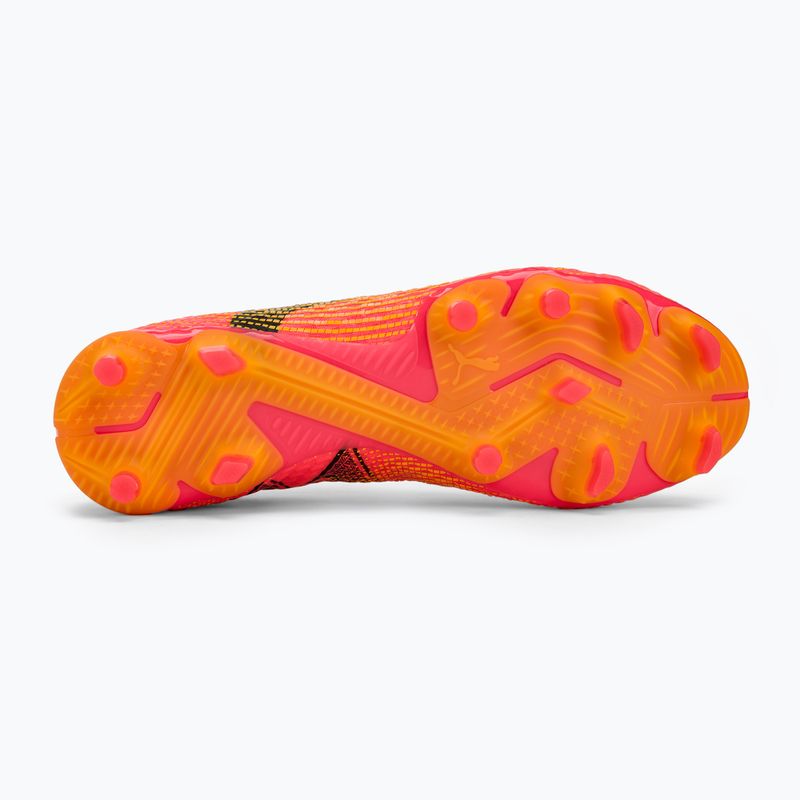 PUMA Future 7 PRO+ FG/AG sunset glow/puma schwarz/sun stream Fußballschuhe 4
