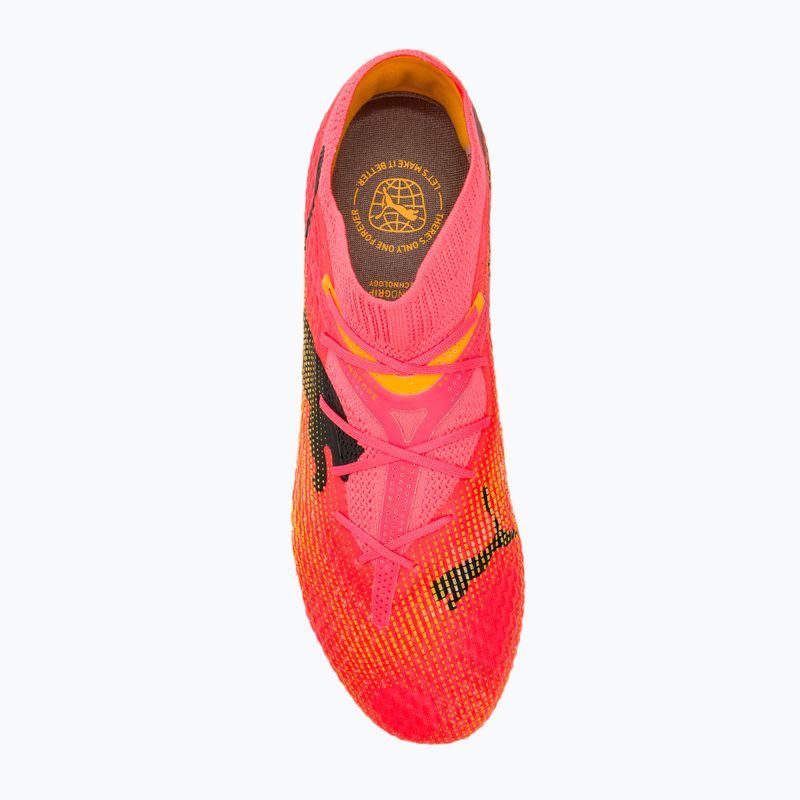 PUMA Future 7 PRO+ FG/AG sunset glow/puma schwarz/sun stream Fußballschuhe 5