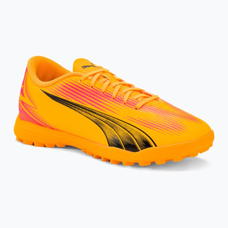 PUMA Ultra Play TT Sunset Glow/Puma Schwarz/Sun Stream Fußballschuhe