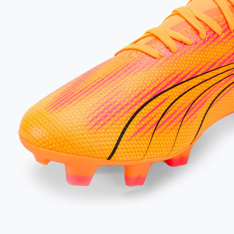 PUMA Ultra Match FG/AG sunset glow/puma schwarz/sun stream Fußballschuhe 7