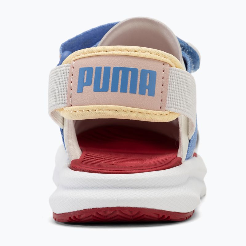 PUMA Evolve Summer Camp AC Inf warm weiß/blauer Himmel/Kamille Kindersandalen 6