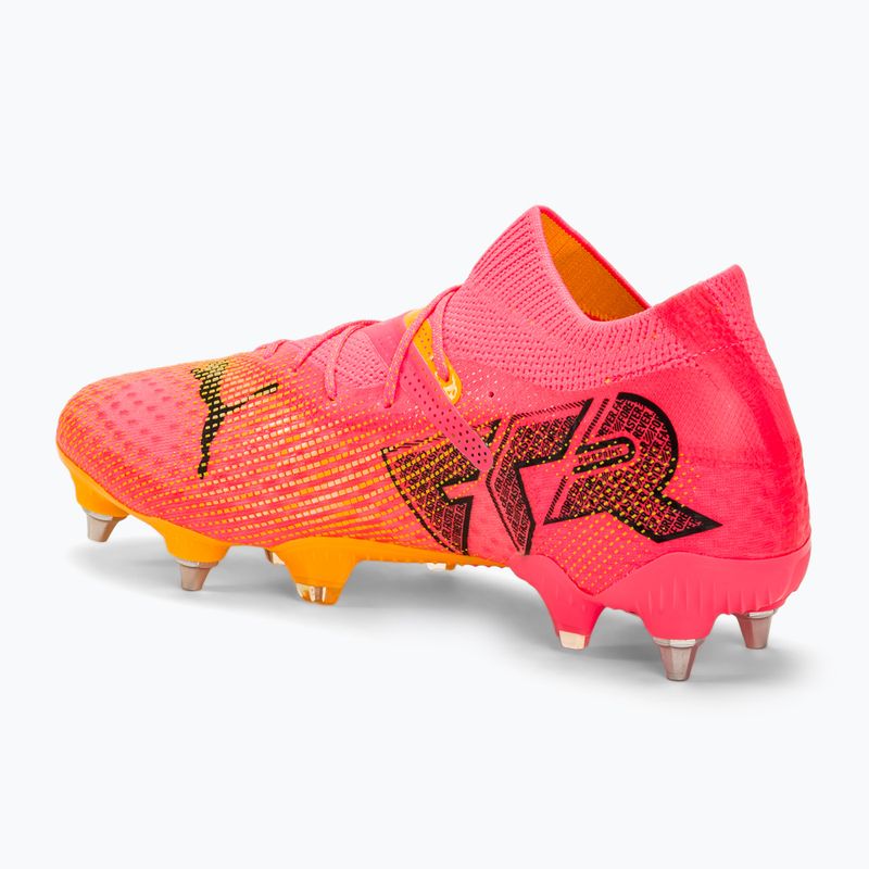 PUMA Future 7 Ultimate MxSG Fußballschuhe sunset glow/puma schwarz/sun stream 3