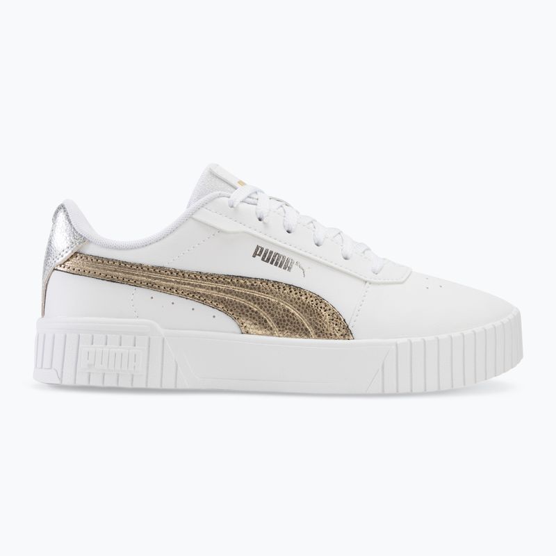 Damenschuhe PUMA Carina 2.0 Metallic Shine puma weiß/puma gold/puma silber 2