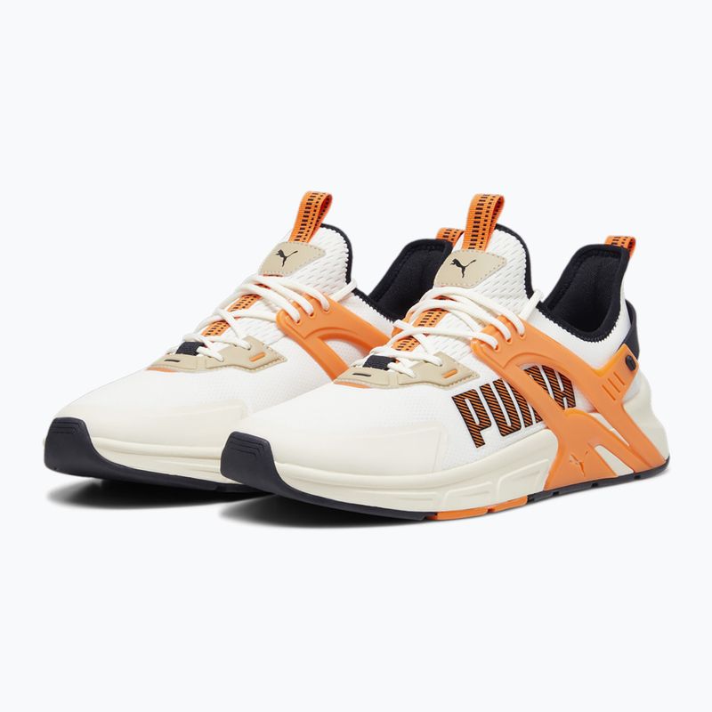 PUMA Pacer+ warm weiß/rickie orange/alpine Schneeschuhe 8