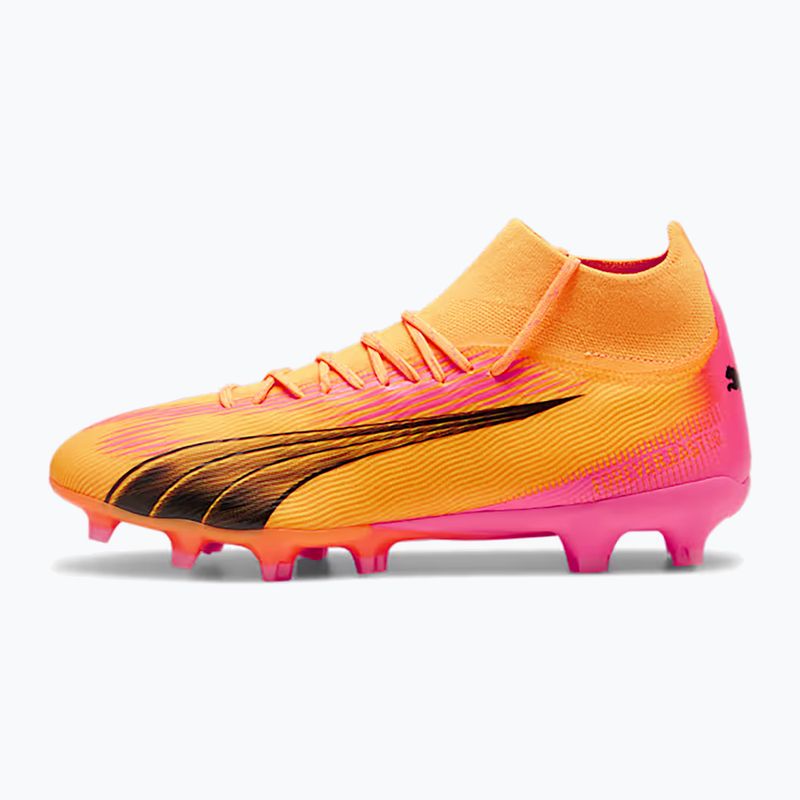 PUMA Ultra Pro FG/AG sunset glow/puma schwarz/sun stream Fußballschuhe 8