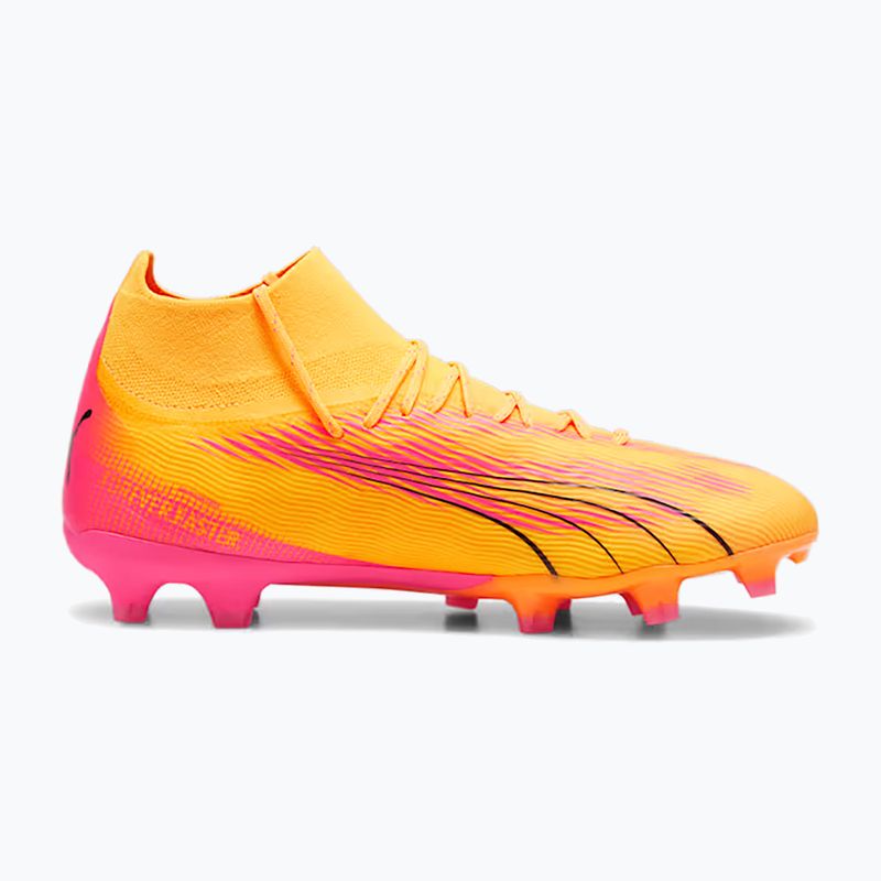 PUMA Ultra Pro FG/AG sunset glow/puma schwarz/sun stream Fußballschuhe 9