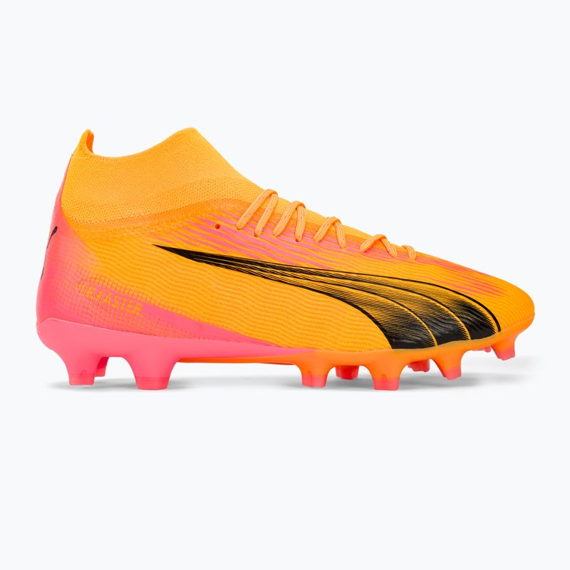 PUMA Ultra Pro FG/AG sunset glow/puma schwarz/sun stream Fußballschuhe 2