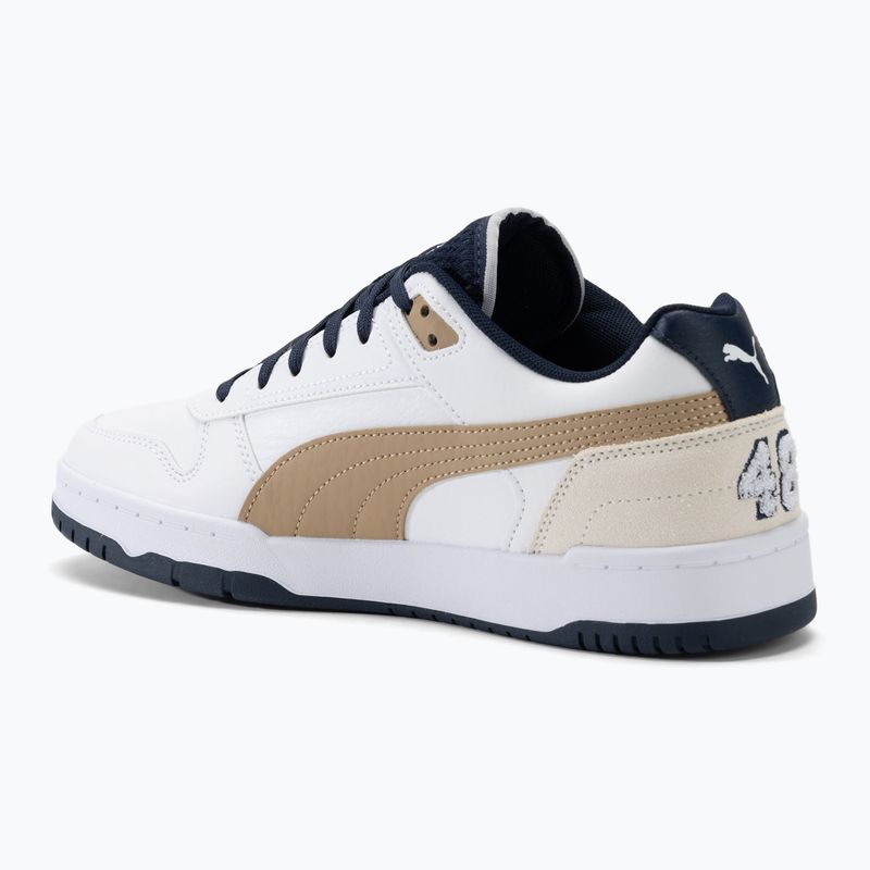 PUMA RBD Game Low Retro Club Schuhe puma weiß/club navy/prairie tan 3