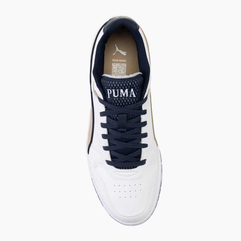 PUMA RBD Game Low Retro Club Schuhe puma weiß/club navy/prairie tan 5