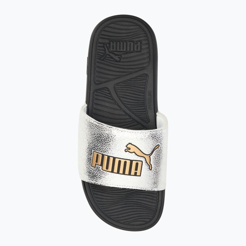 PUMA Cool Cat 2.0 Metallic Shine Flip-Flops puma silber/puma gold/puma schwarz 5