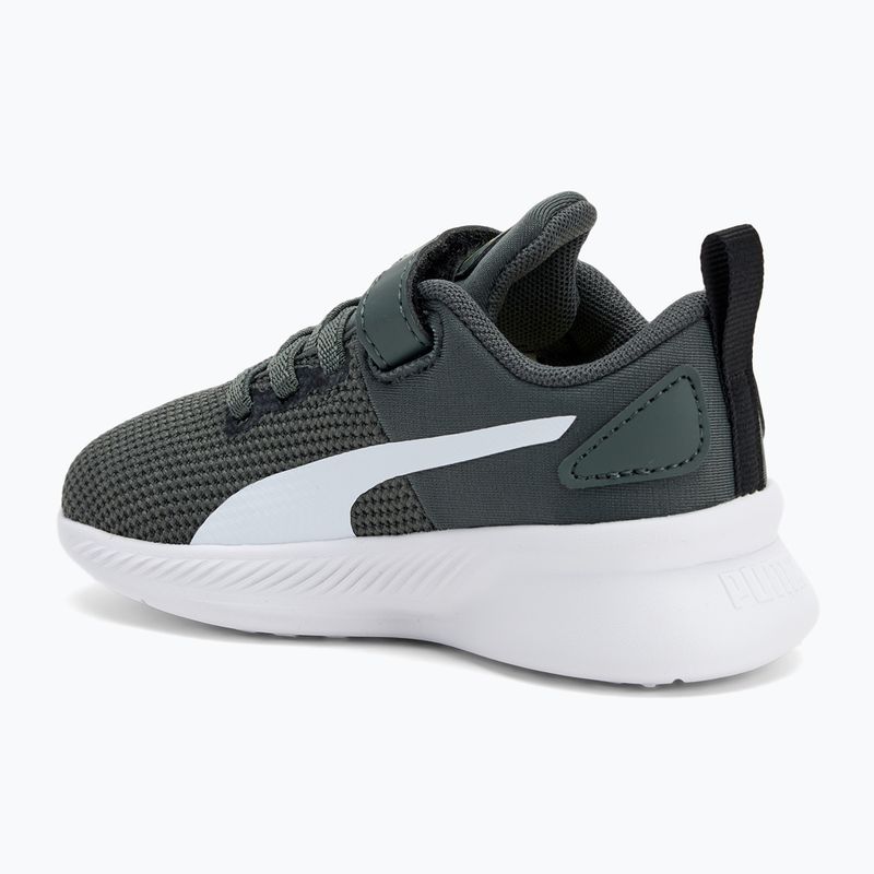 PUMA Flyer Runner V Inf Kinderschuhe mineralgrau/puma weiß/puma schwarz 3