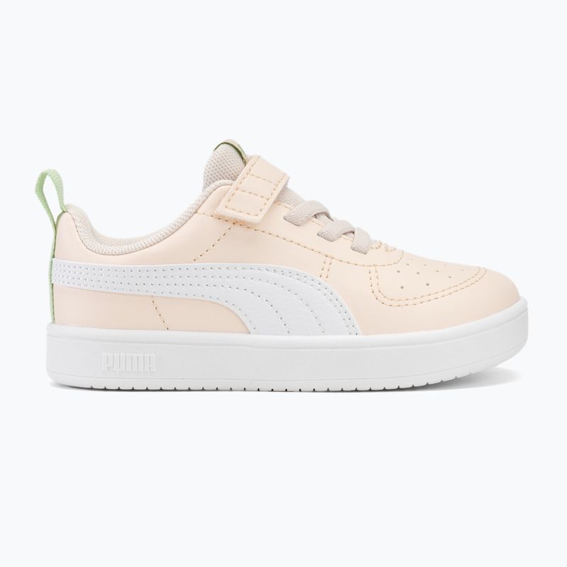 PUMA Rickie AC+ Inf rosebay/puma weiß/pure grün Kinderschuhe 2