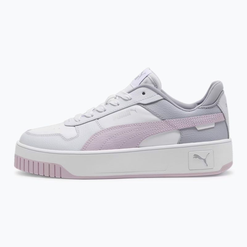 PUMA Carina Street Damen Schuhe puma weiß/grape mist/puma silber