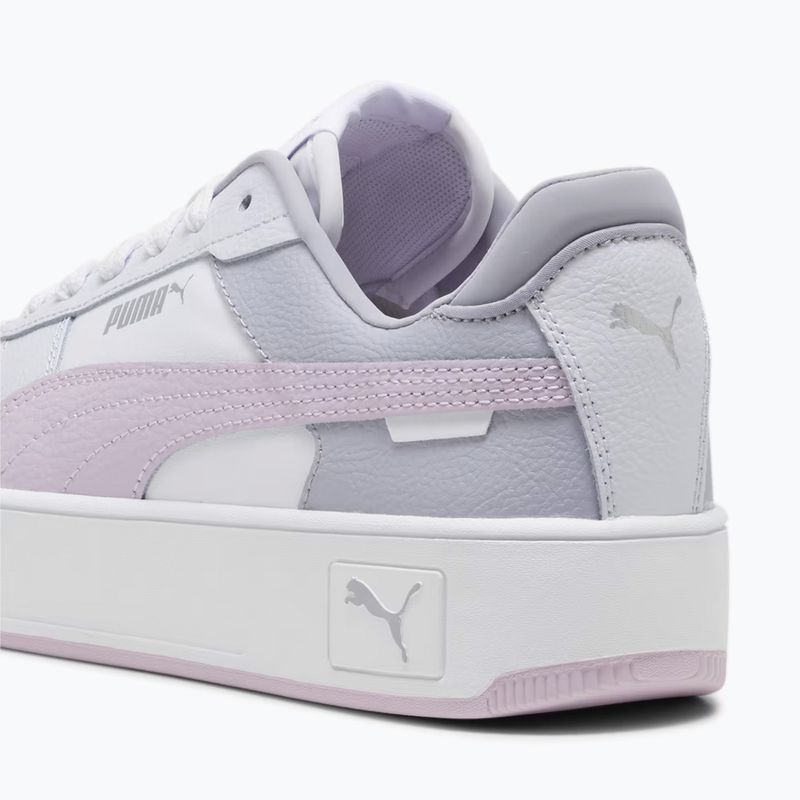 PUMA Carina Street Damen Schuhe puma weiß/grape mist/puma silber 6