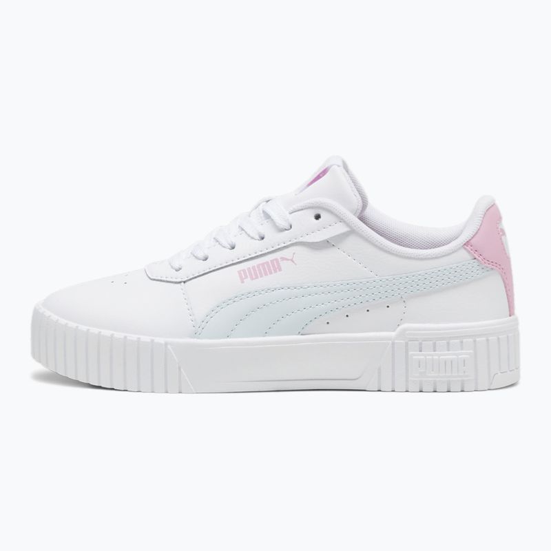 PUMA Carina 2.0 Kinderschuhe puma weiß/tautropfen/rosa lila 9