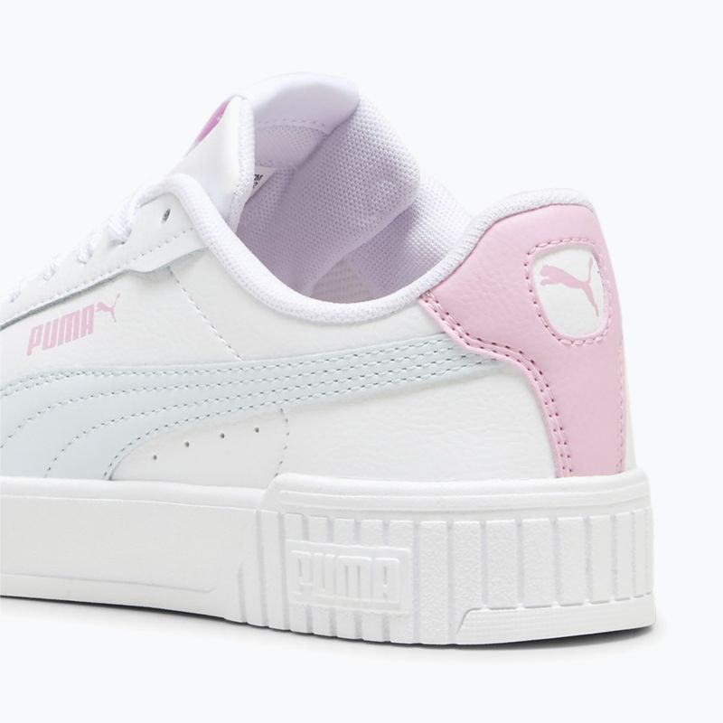 PUMA Carina 2.0 Kinderschuhe puma weiß/tautropfen/rosa lila 13