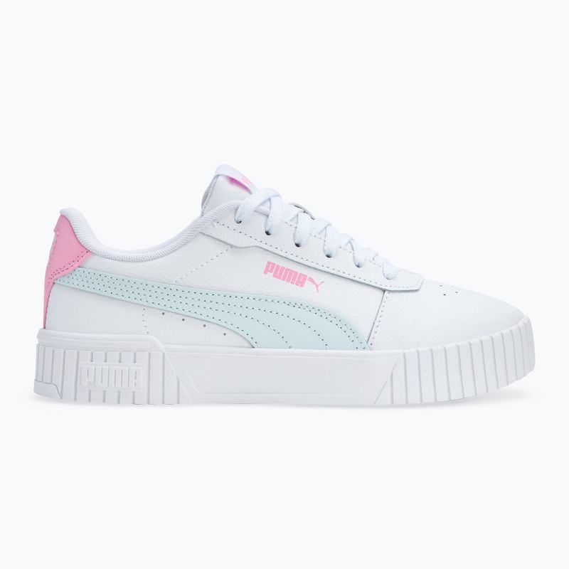 PUMA Carina 2.0 Kinderschuhe puma weiß/tautropfen/rosa lila 2