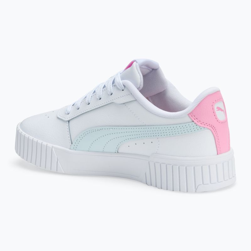 PUMA Carina 2.0 Kinderschuhe puma weiß/tautropfen/rosa lila 3