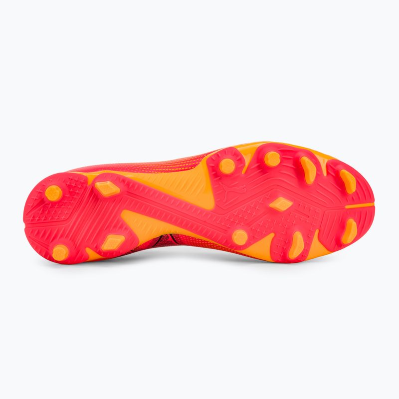 PUMA Future 7 Play FG/AG sunset glow/puma schwarz/sun stream Fußballschuhe