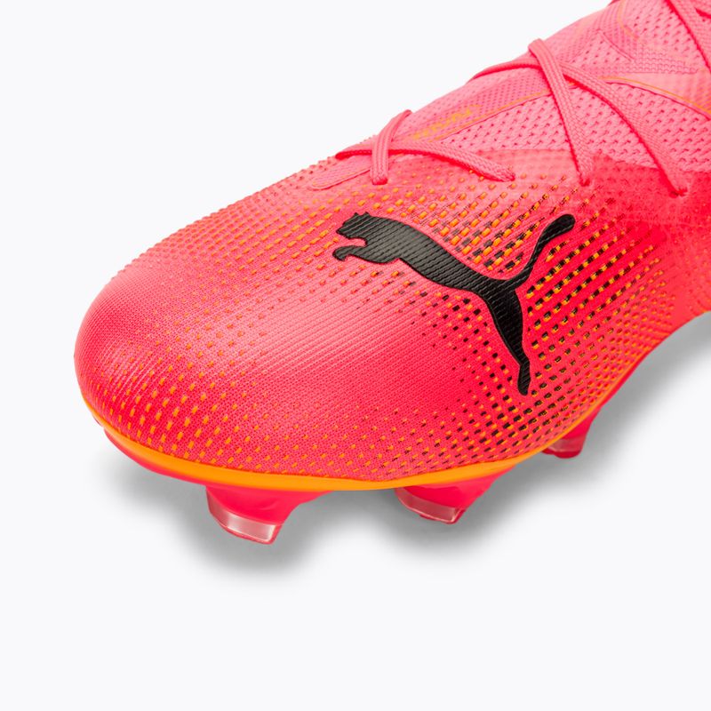 PUMA Future 7 Match FG/AG sunset glow/puma schwarz/sun stream Fußballschuhe 7