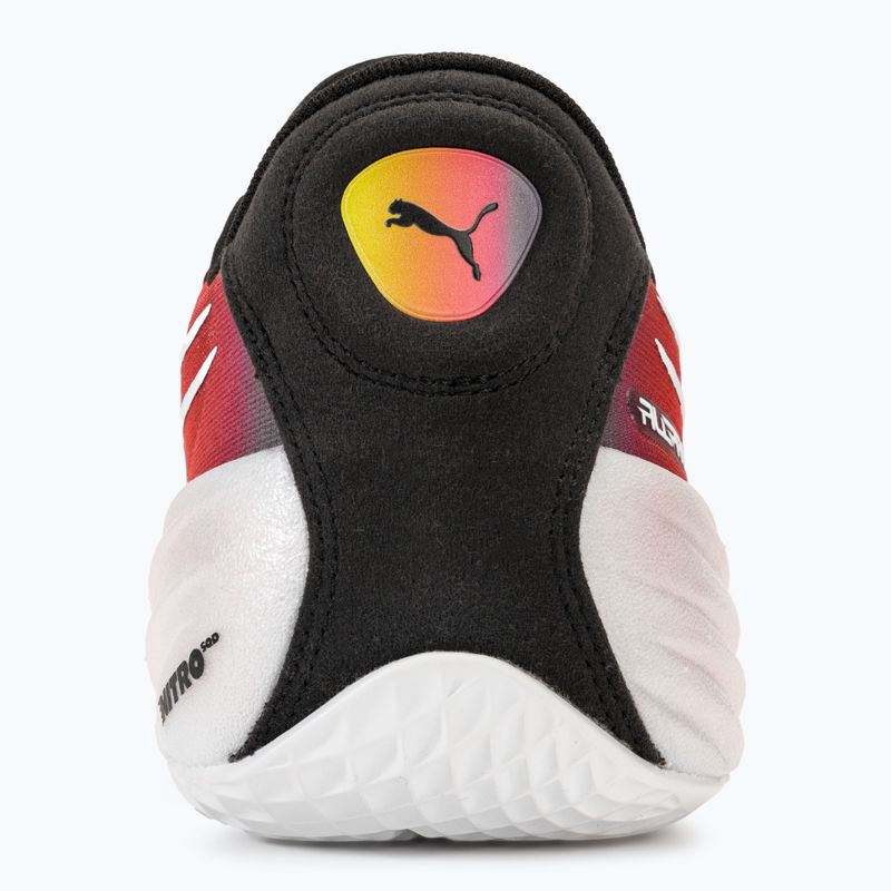 PUMA All-Pro Nitro Showtime gelb sizzle/violett schimmern Männer Basketball-Schuhe 6