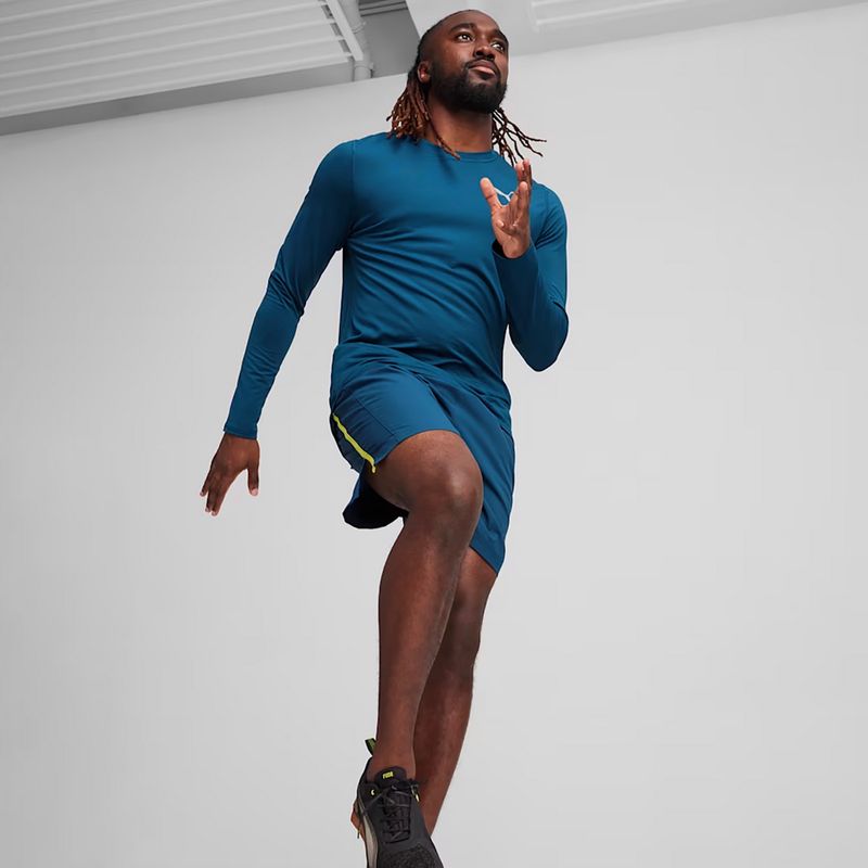 Herren PUMA Run Cloudspun blau Lauf-Longsleeve 4