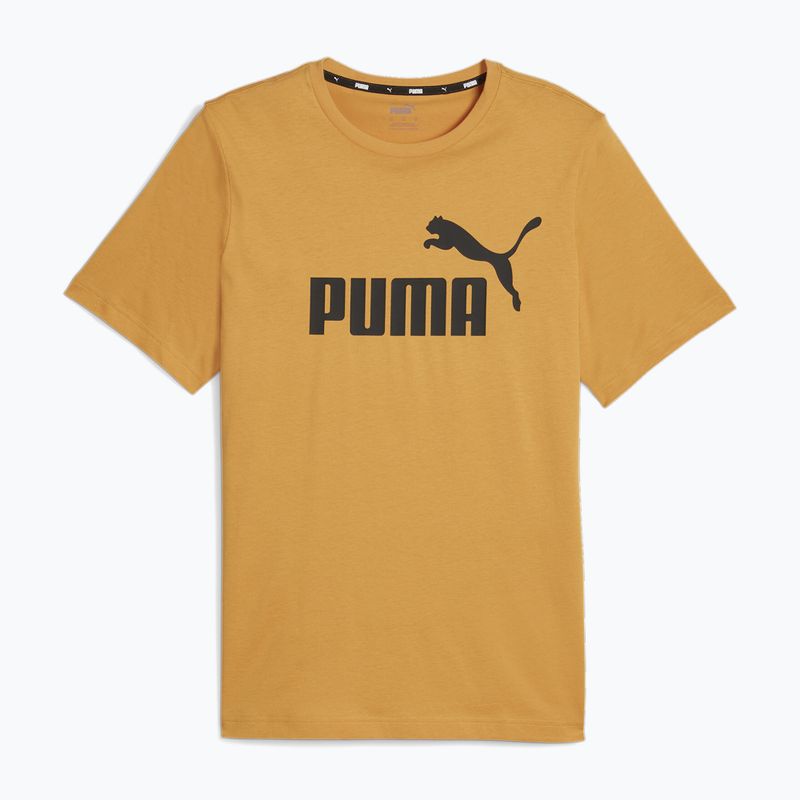 Herren PUMA Es Logo Tee (S) Ingwer-T-Shirt
