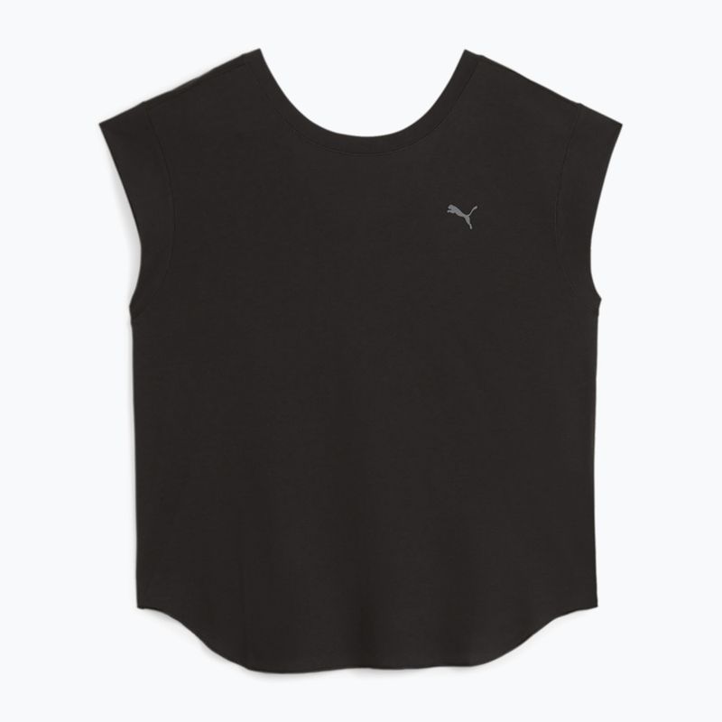 PUMA Studio Foundations Damen-T-Shirt puma schwarz