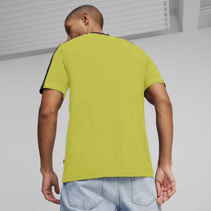 PUMA ESS+ Block Tee für Herren puma schwarz/lime sheen