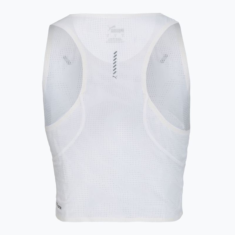 Trainings-Top PUMA Run Ultraspun Crop white 2