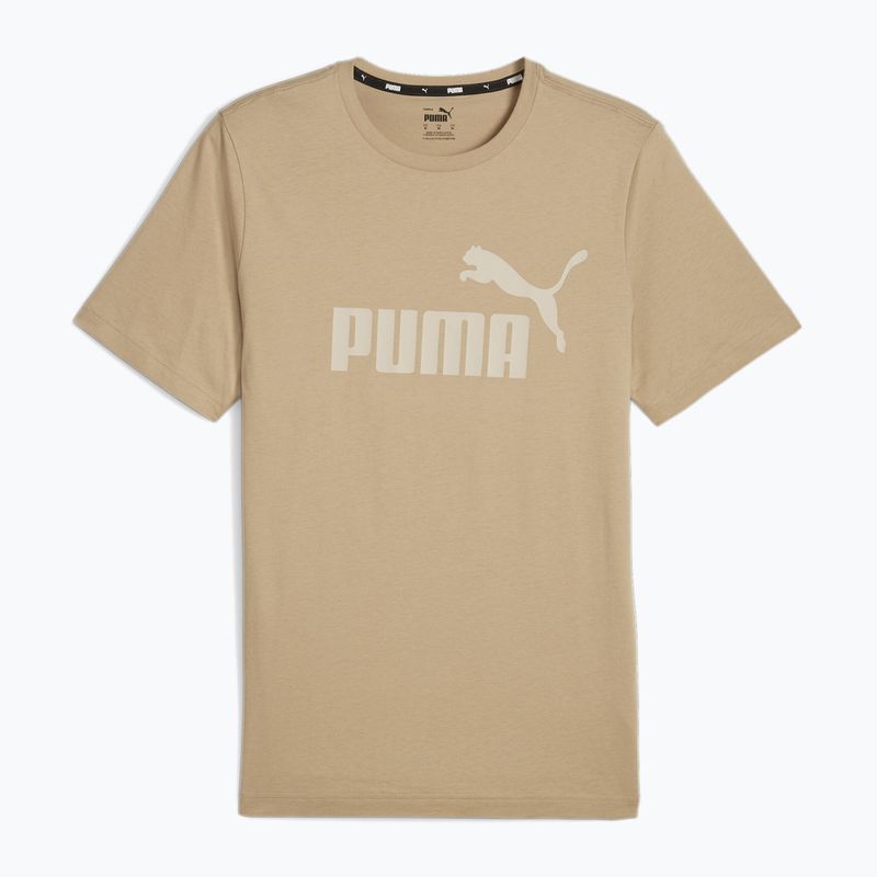 Herren PUMA Es Logo Tee (S) prairie tan T-shirt