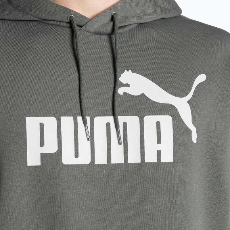 Herren Hoodie Sweatshirt PUMA Essentials Big Logo Hoodie FL mineral gray 3