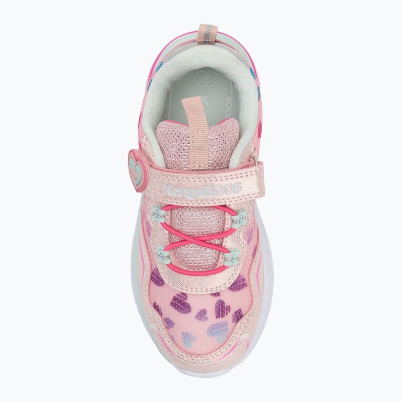 Kinderschuhe KangaROOS K-SLG Lovin EV rosewater/mint 5