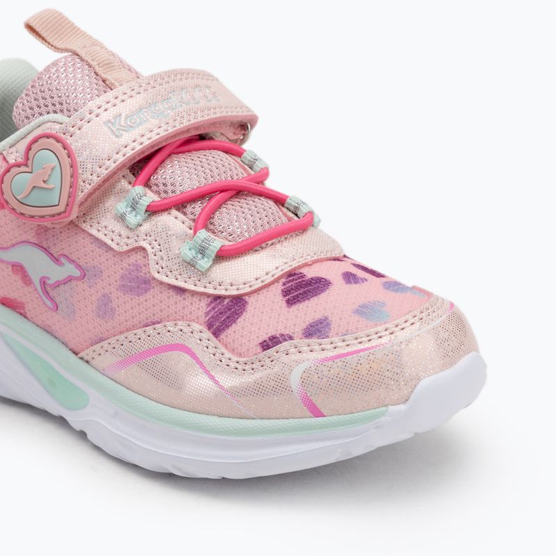 Kinderschuhe KangaROOS K-SLG Lovin EV rosewater/mint 7