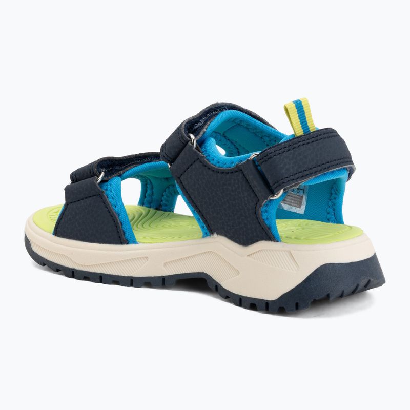 Kindersandalen Kangaroos K-AS Ture dark navy/lime 3