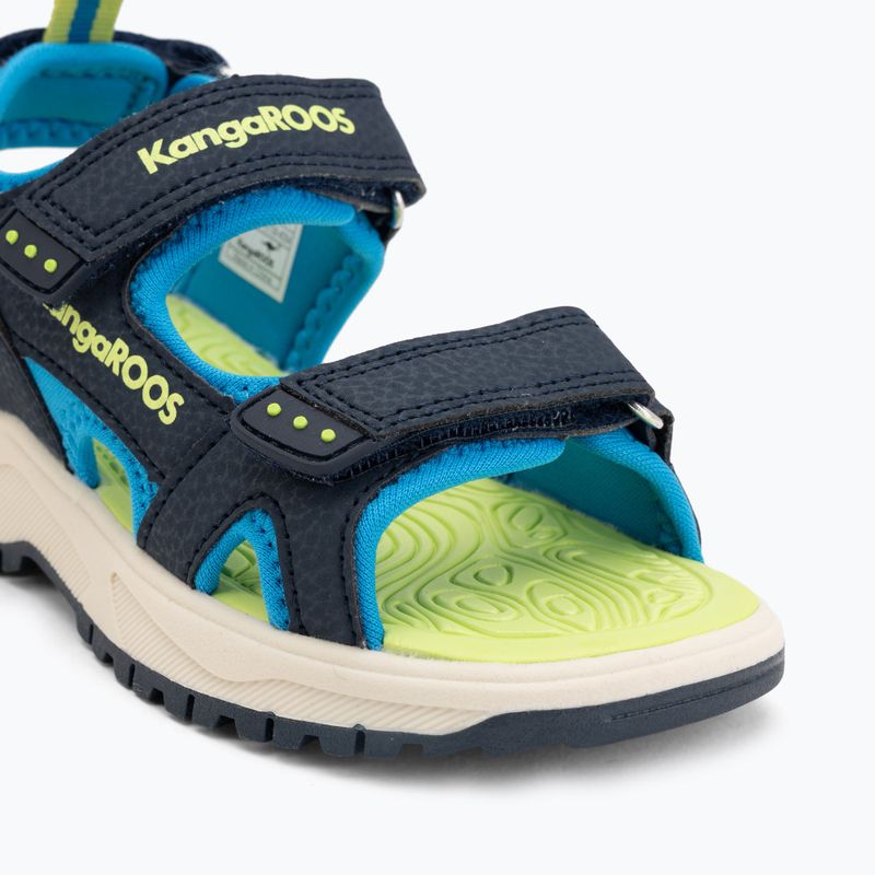 Kindersandalen Kangaroos K-AS Ture dark navy/lime 7