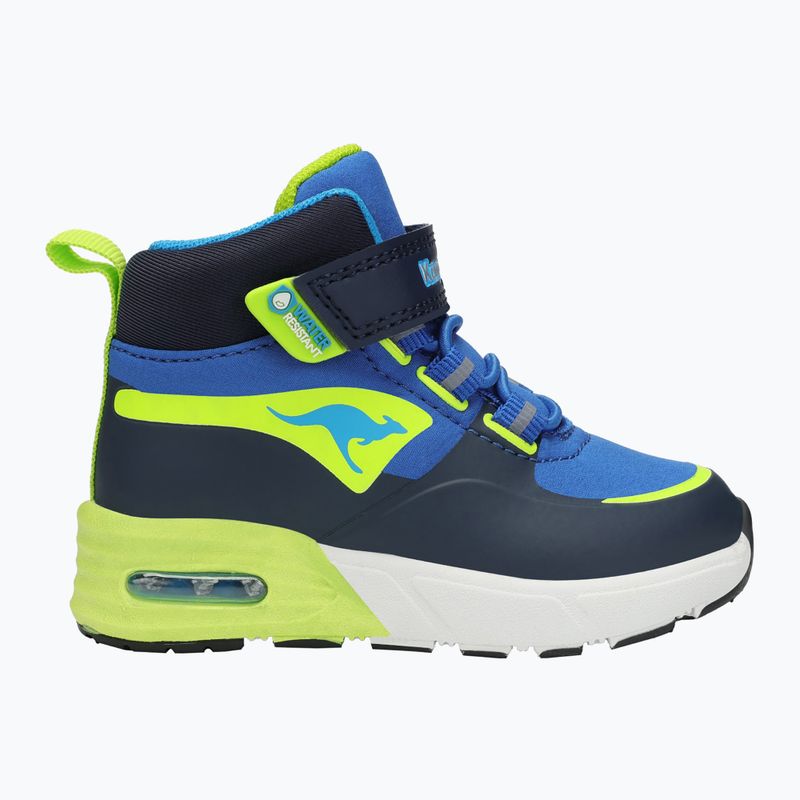 Kinderschuhe KangaROOS K-XI Creed Mid EV dk navy / lime 8