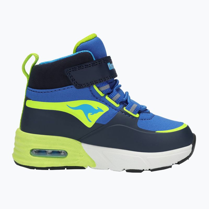 Kinderschuhe KangaROOS K-XI Creed Mid EV dk navy / lime 9