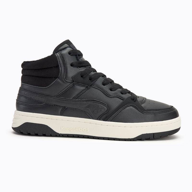 Herrenschuhe KangaROOS K-Draft Tony Mid jet schwarz / cool beige 2