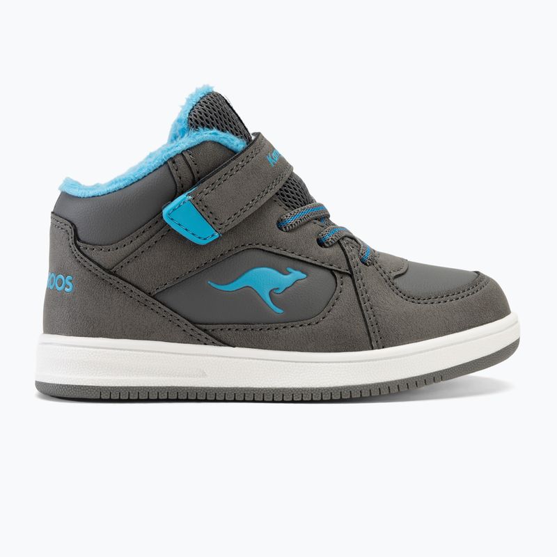 KangaROOS K-CPI Kalino Mid EV stahlgrau / sky Kinderschuhe 2