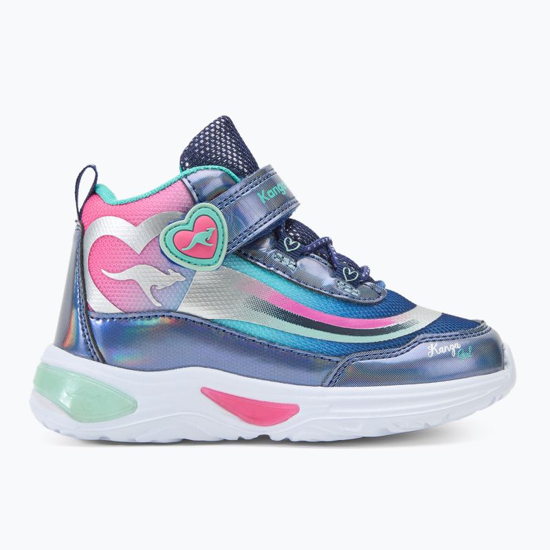 KangaROOS K-SLG Willow Mid EV navy / ocean Kinderschuhe 2