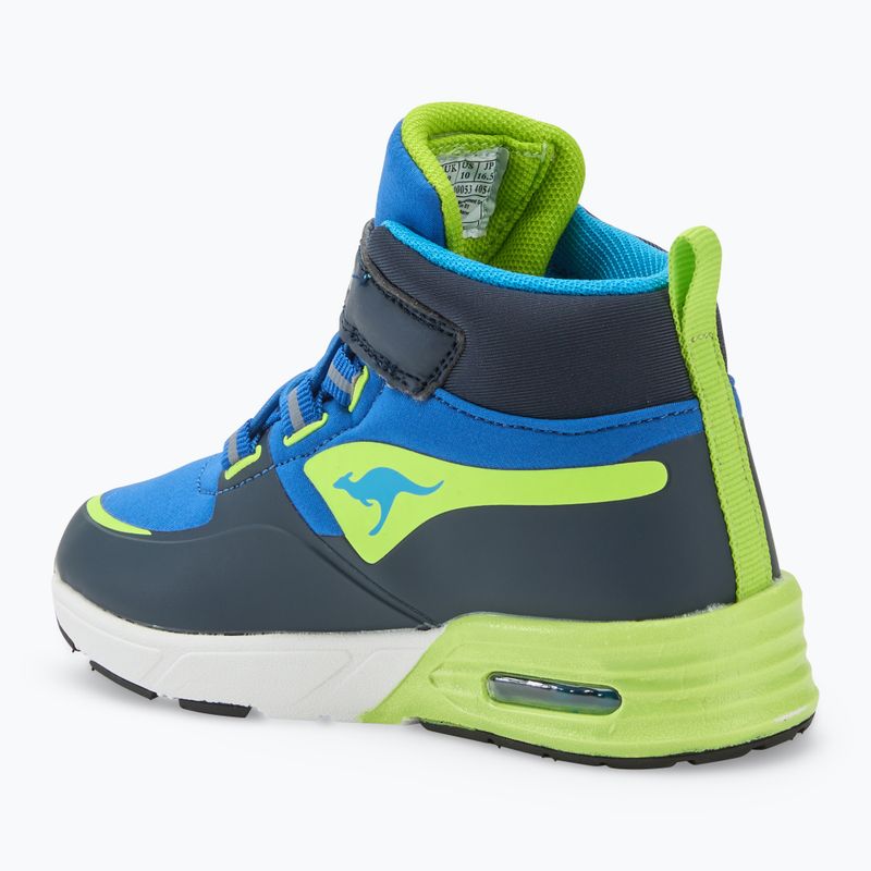 Kinderschuhe KangaROOS K-XI Creed Mid EV dk navy / lime 3