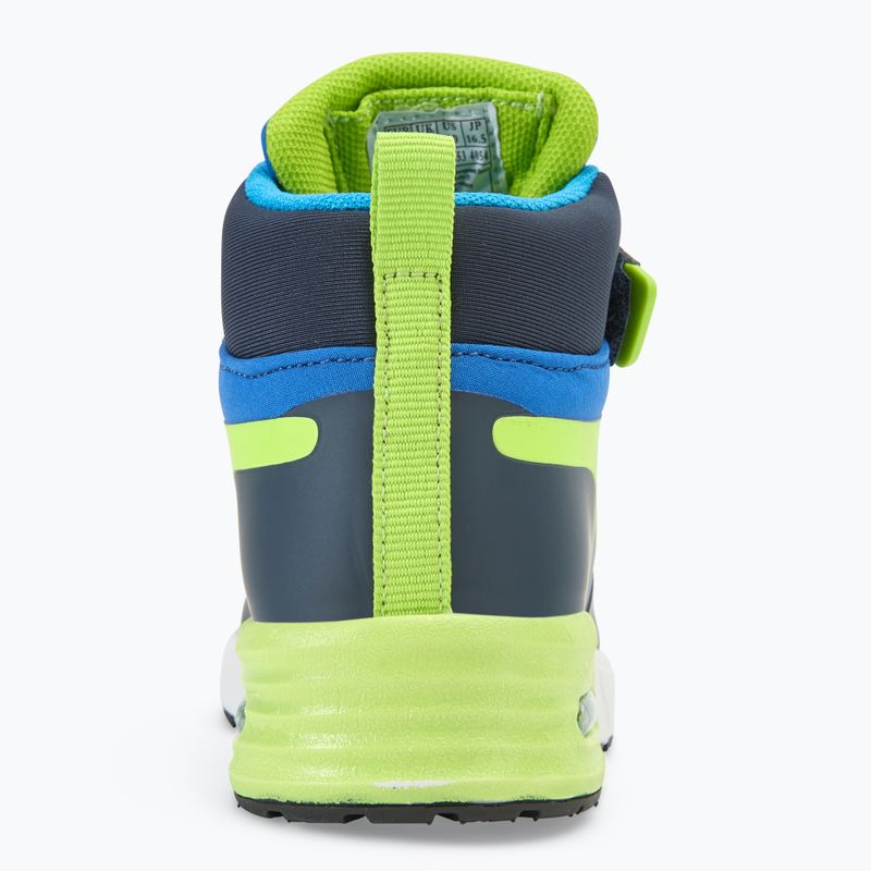 Kinderschuhe KangaROOS K-XI Creed Mid EV dk navy / lime 6