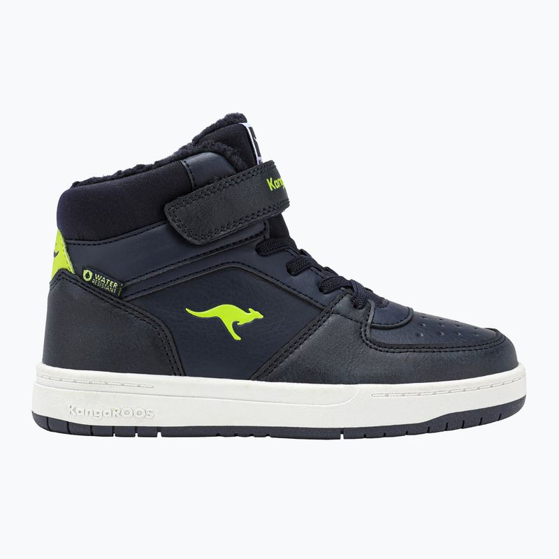 KangaROOS Kinderschuhe K-CP Bound Mid EV dark navy / lime